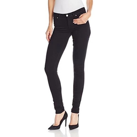 PAIGE Verdugo Ankle Ultra Skinny Jeans in Black Shadow - Size 25 🖤✨🖤 - Picture 1 of 16